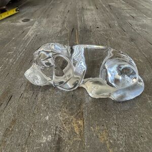 Princess House Lead Crystal Labrador Puppy/Dog Figurine #812